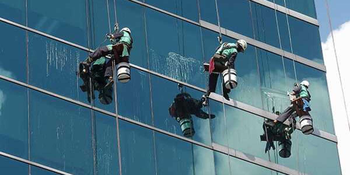 Elevated Excellence: Best Practices in Rope Access Facade Cleaning